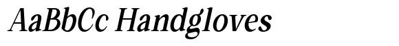 Romantic Editorial Bold Condensed Slanted image