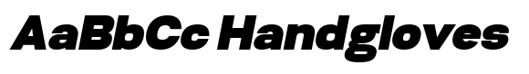 Biarty Sans Extended Extra Black Oblique image
