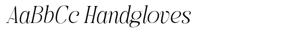 British Classical Thin Italic Neue image