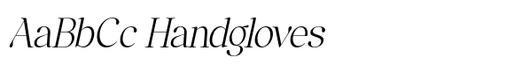 Anglica Serif Extra Condensed Slanted image