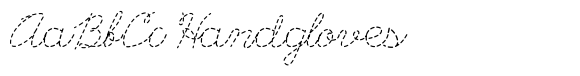 Kids Cursive Dotted image