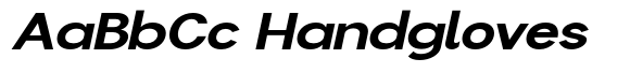 Flova Black Extended Italic image