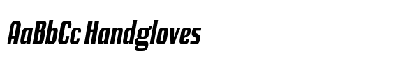 Calenza Compressed Bold Italic image