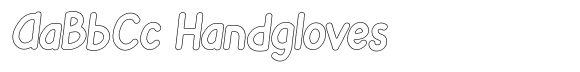 Flamingo Sunset Worn Outline Italic image