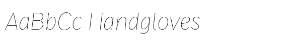 FF Real Text Pro Thin Italic image