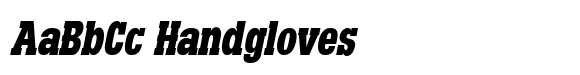 Montrex Slab Black Condensed Italic image