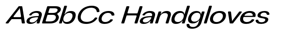 Chairo Sans Sf Expanded Italic image