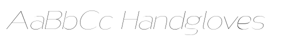 Nsai Hairline Expanded Italic image