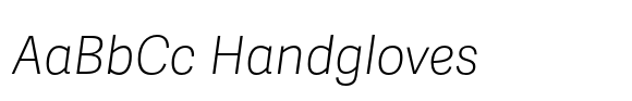 Adelle Sans Extended Thin Italic image