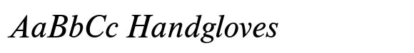 Timeless EF Light Italic image