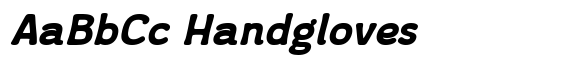 Manowe Sans Bold Oblique image