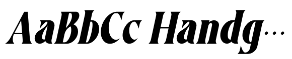 Aesthico Bold Italic image