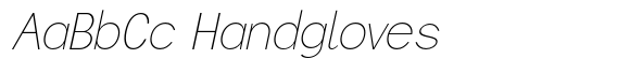 Flova Thin Italic image