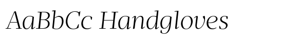 Mafra Headline Light Italic font sample