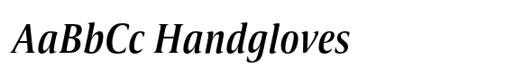 Candide Condensed Medium Italic image