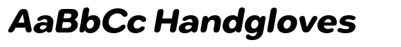 Sampl Bold Extended Rounded Oblique image