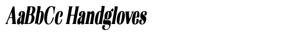 Geshina B Extra Condensed Slant image