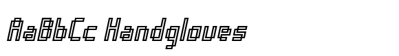 Orgasmia Ninety Outline Italic image