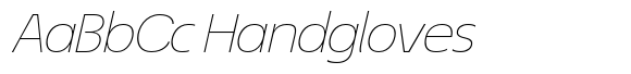 ÉconoSans Pro 34 Thin Expanded Italic image