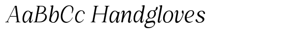 Romantic Editorial Light Semi Condensed Italic image