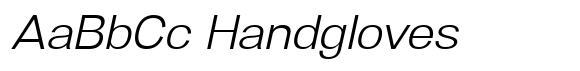 Denova Light Semi Expanded Italic image