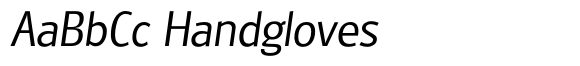 Glasgow TS-Light Italic image