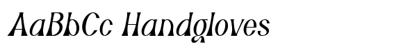 Delphine Italic font sample