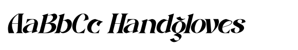 Basdela Italic font sample