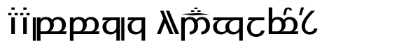 Modern Elvish Bold image
