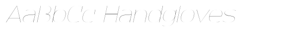 Calogen Thin Semi Expanded Italic image