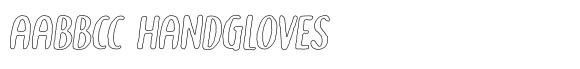 Brushpen Rough Outline Italic image