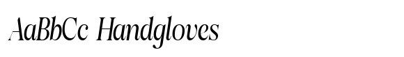 Romellis Condensed Italic image