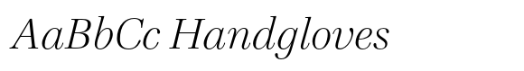 Cardillac Text Extralight Italic image