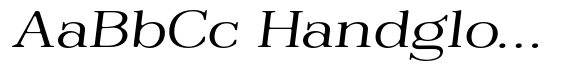 Reigans Soft Light Expanded Italic image