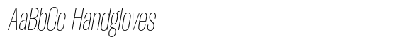 Dean Soft Compressed Thin Italic image