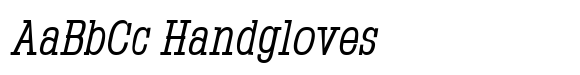 Montrex Slab Regular Condensed Italic image