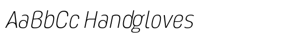 Kulutu Alt Extra Light Narrow Italic image