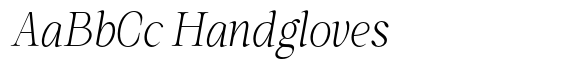 Kanellis Thin Condensed Italic image