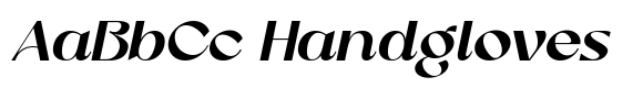 Romantic Harmony Italic font sample