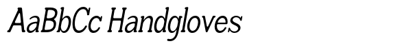 Humbles Soft Condensed Italic image