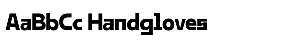 Ragman Extrabold font sample