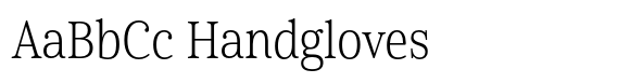 Cabrito Serif Condensed Light image