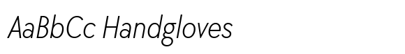 TT Chocolates Condensed Light Italic image