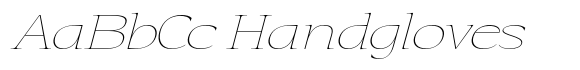 Eternal Collection Normal Thin Italic image
