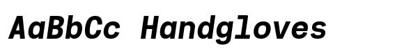 Cx Mono Extra Bold Italic image