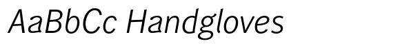 Wendelin Pro Light Italic image