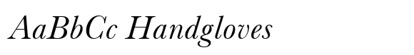 Baskerville No. 2 Std Italic image