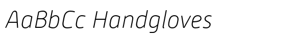 Alwyn New Rounded Thin Italic image