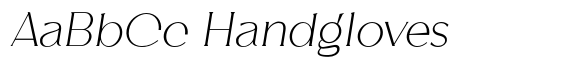 Gritlen Italic Thin image