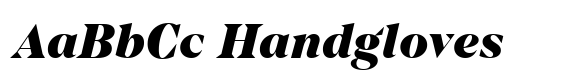 TT Regins Display Black Italic image